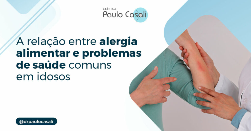 a imagem ilustra uma pessoa com alergia no antebraço
